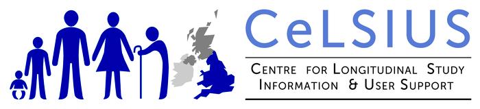 Logo for the Centre for Longitudinal Study Information & User Support (CeLSIUS)